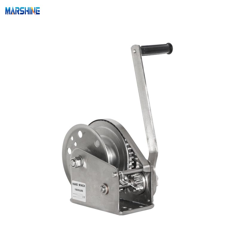 1800lbs two-way self-locking manual winch