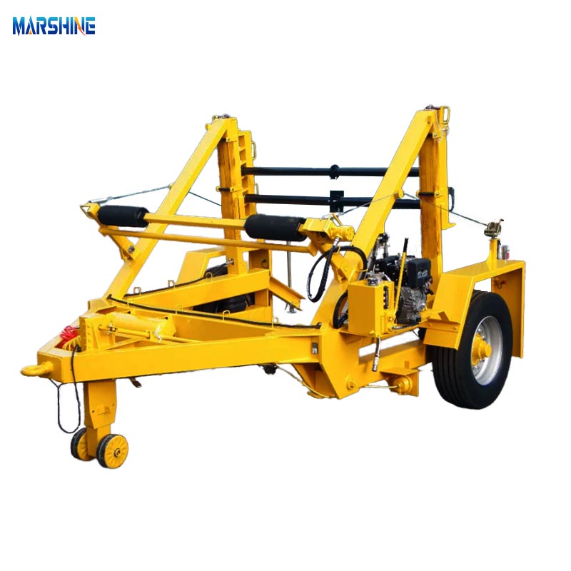 2 Line Air Hydraulic MAR-CD-210 Cable Drum Trailer