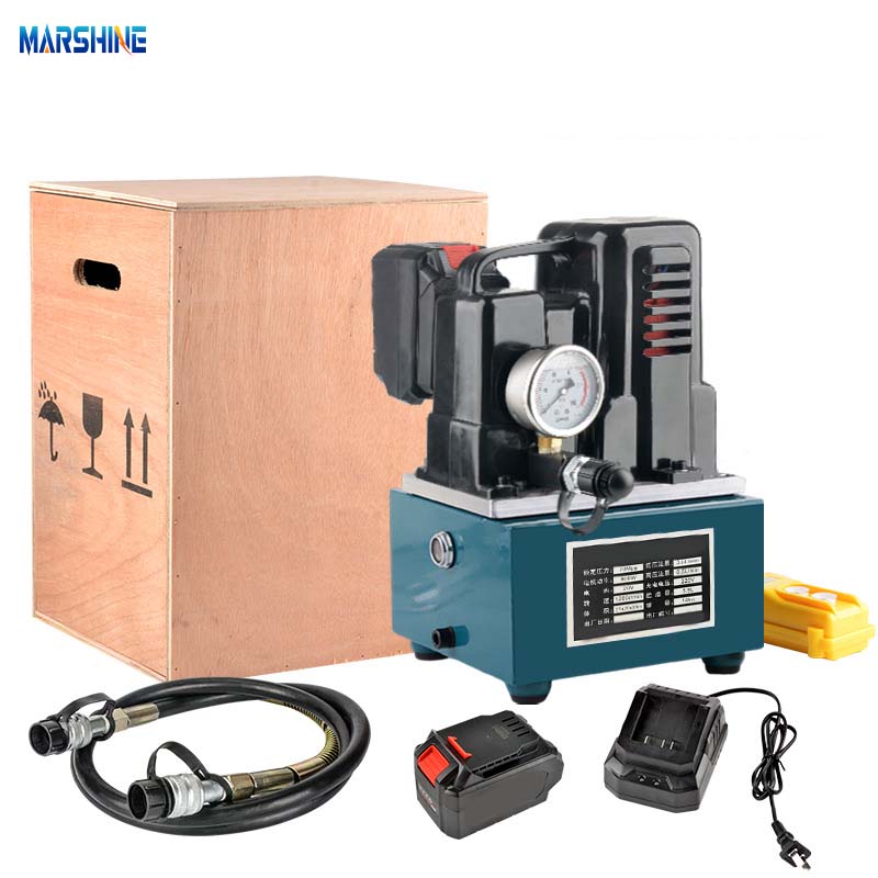 Paano Gumamit ng Marshine GYB-63D Single-Circuit Rechargeable Hydraulic Electric Pump Station