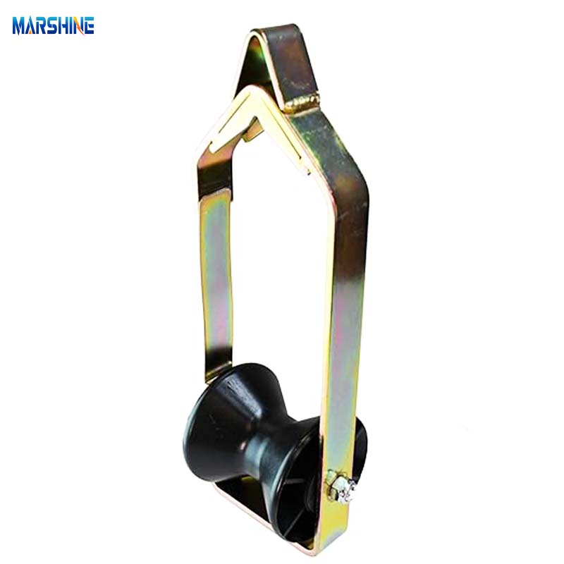 Paano Gumamit ng Marshine Overlash Cable Roller Aluminum Frame Nylon Cable Stringing Block