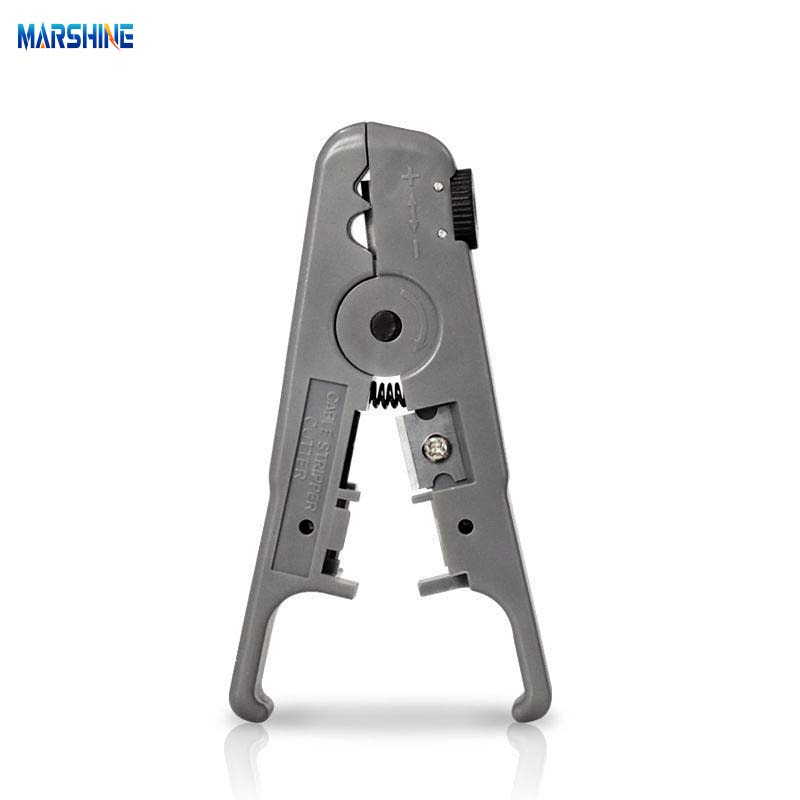 Paano gamitin ang marshine compact dalawa sa isang cable cutter cable stripper?