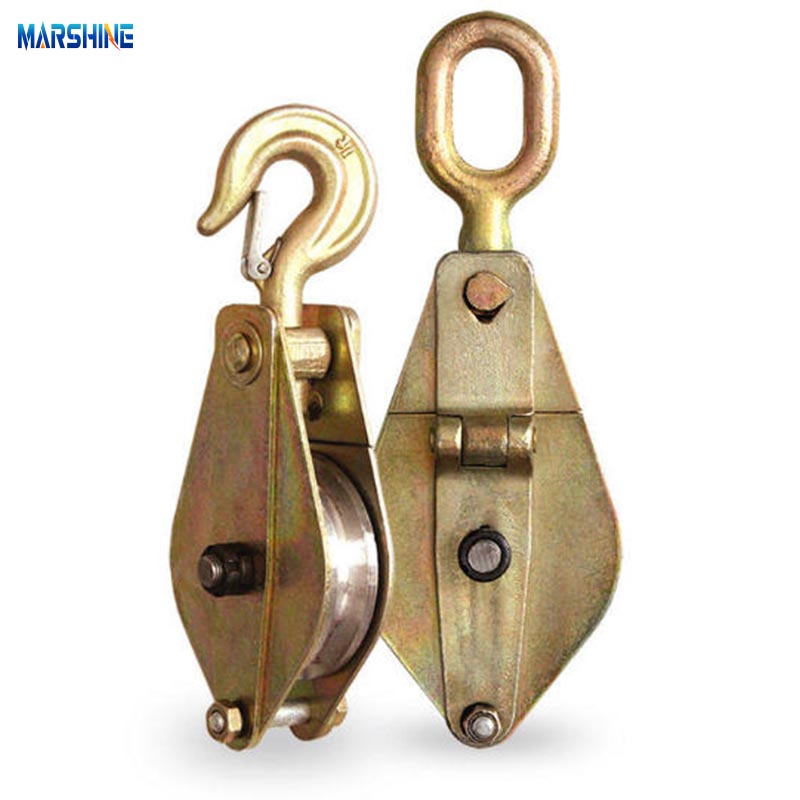 5ton pulley transmission stringing block