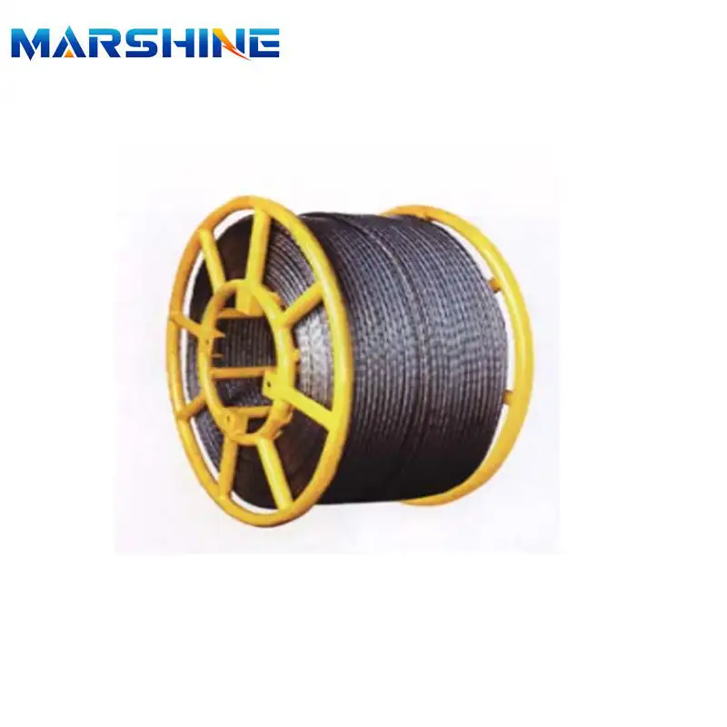 Anti twist braided steel wire lubid