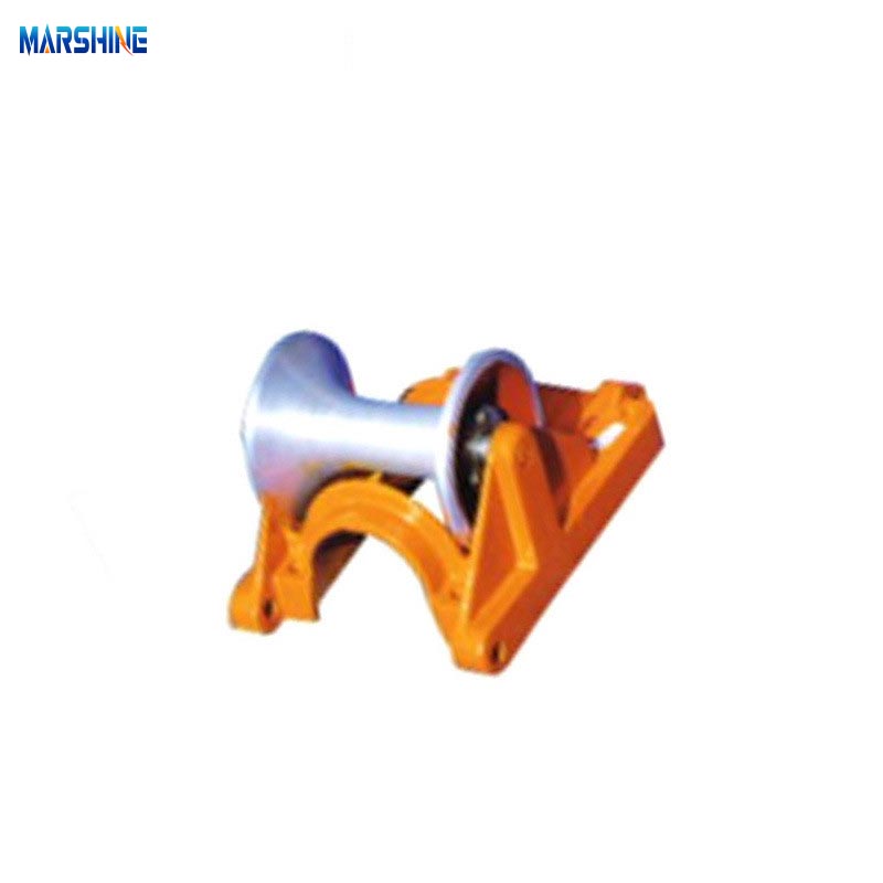 Cable ground roller na may suporta sa cast aluminyo
