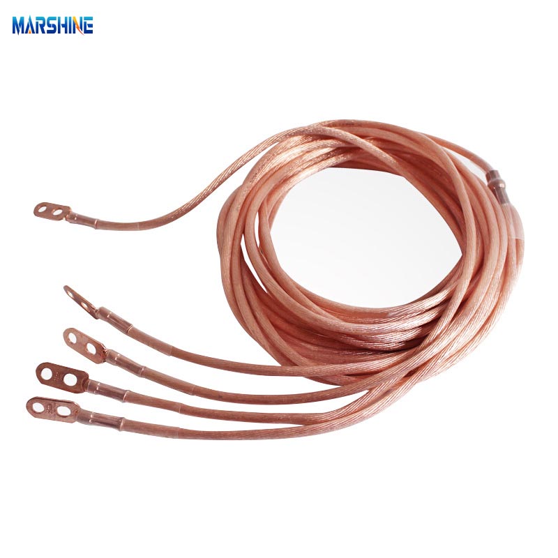 Copper braided ground wire
