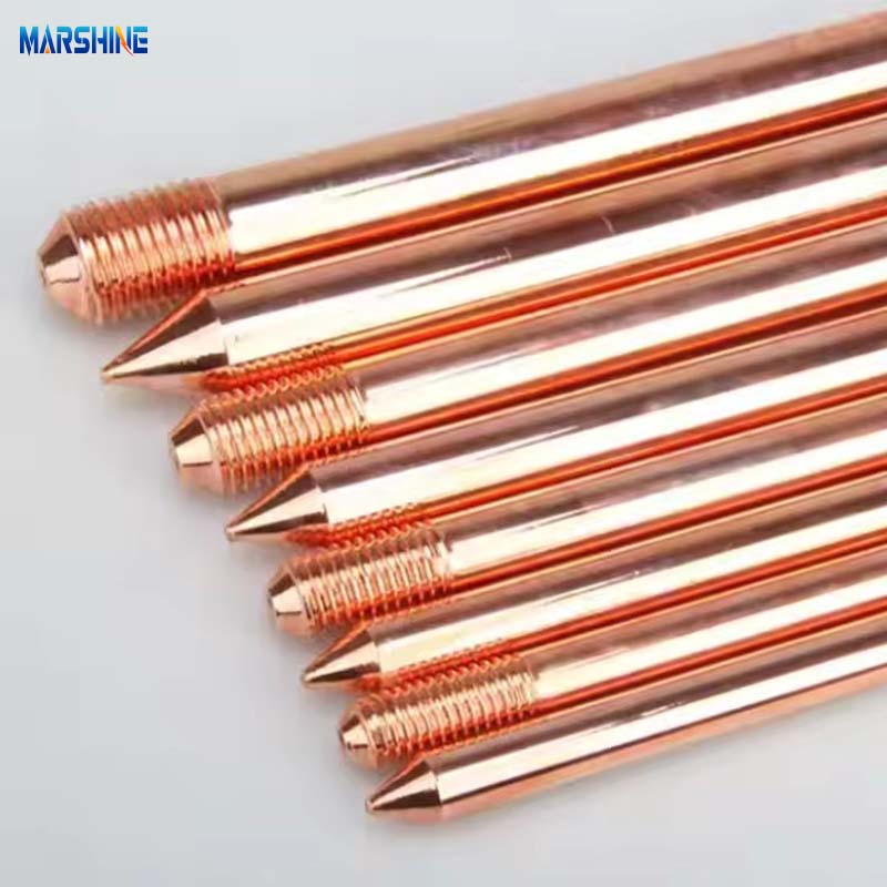 Copper / tanso na clad steel grounding poste