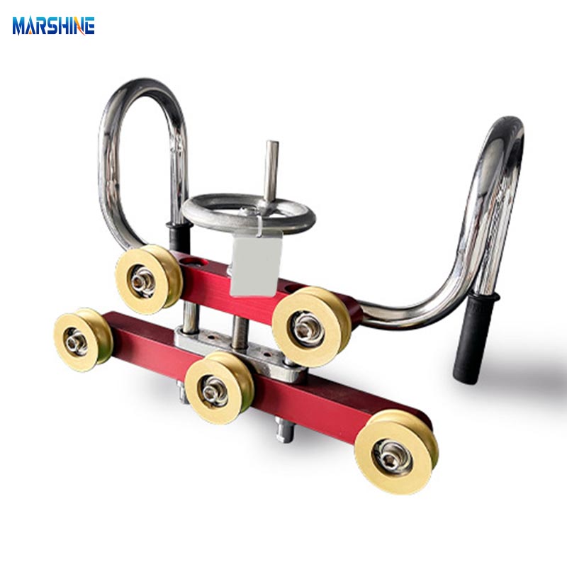 Tanso/hindi kinakalawang na asero haluang metal na limang-wheel cable straightener