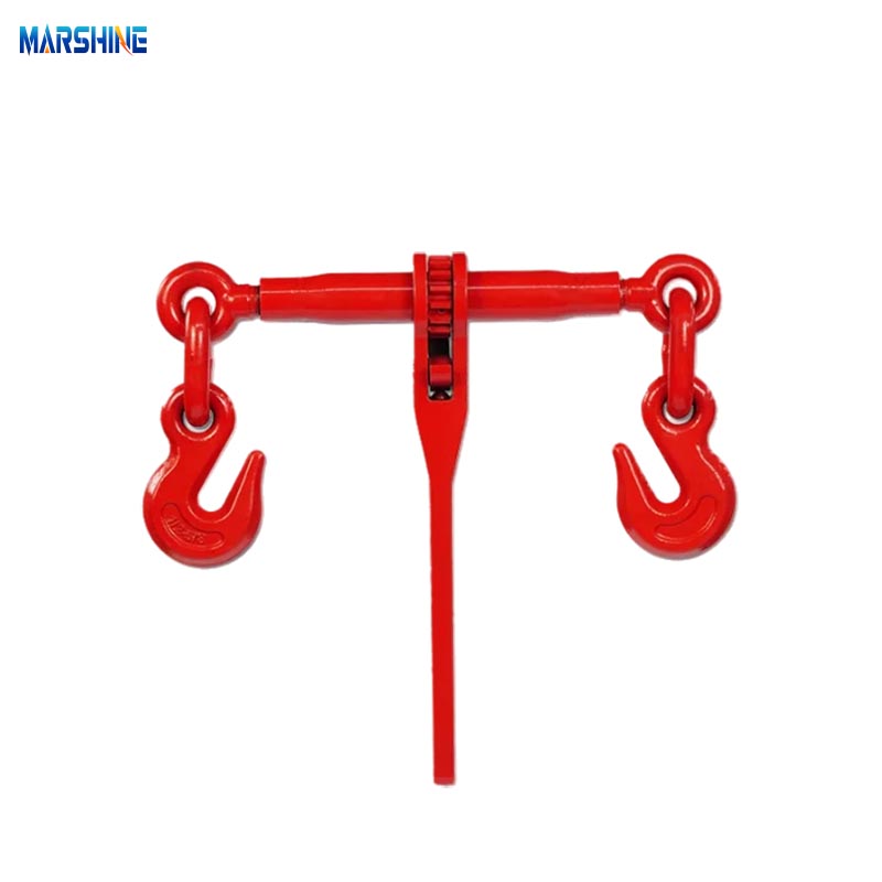 Double head ratchet type tightener