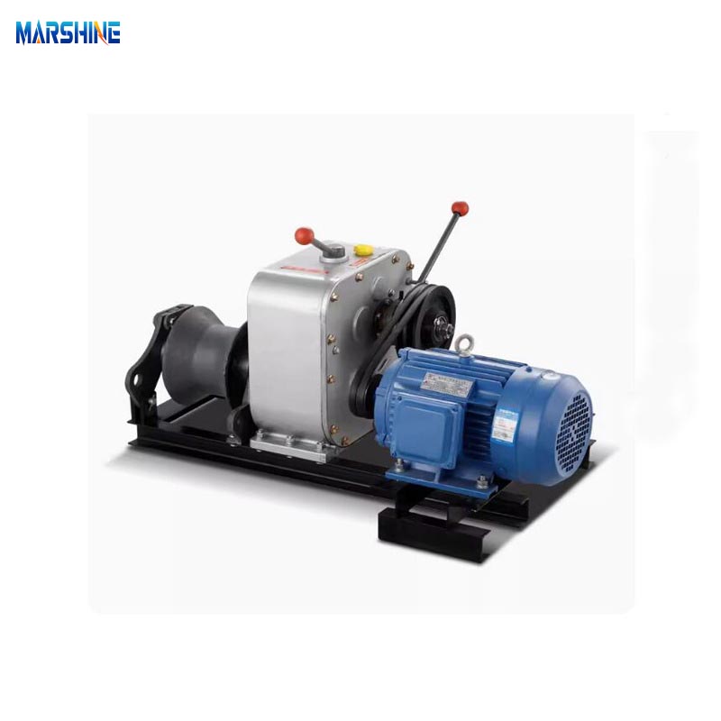 Mabilis na maaaring iurong electric cable na kumukuha ng winch machine