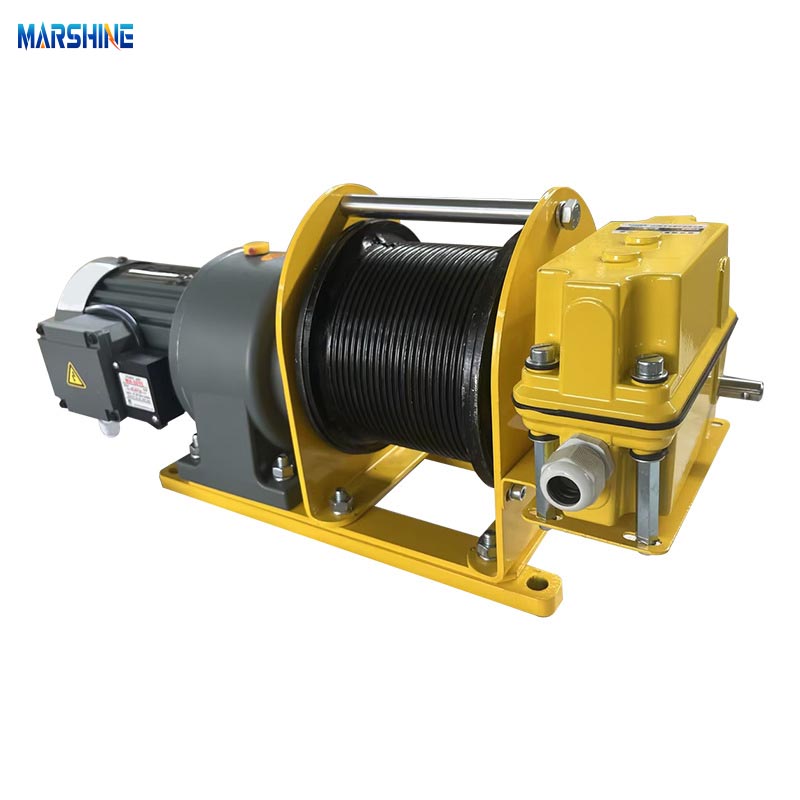 I-shaped maliit na electric powered cable winch