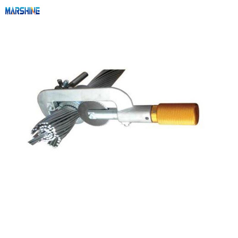 Manu -manong hawakan conductor stripper