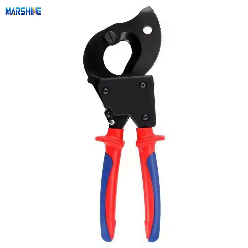Ratchet Type Sharp Polished Edge Cable Cutter